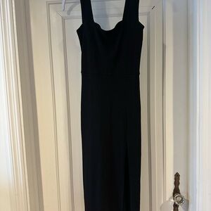 Reformation Black Strapless Dress